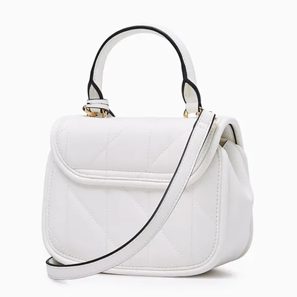 Túi Xách Nữ Lyn Gastonia Mini Top Handbags LL24FBF110 Màu Trắng - Túi xách - Vua Hàng Hiệu