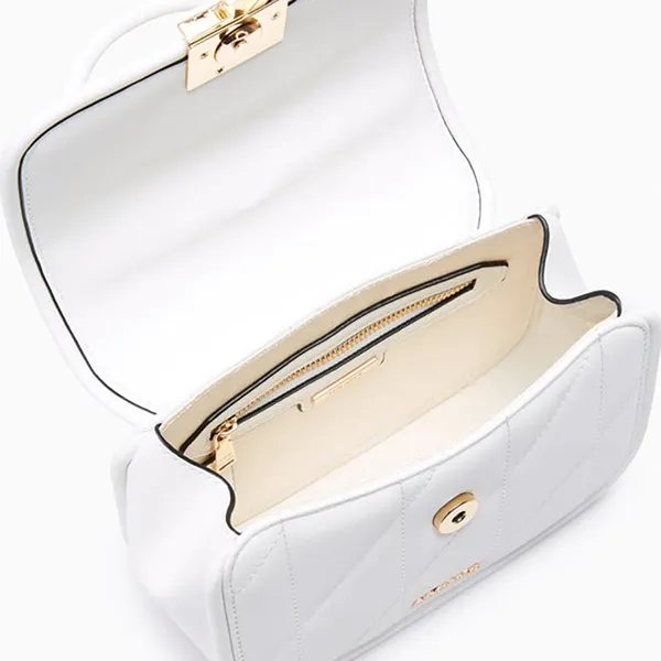 Túi Xách Nữ Lyn Gastonia Mini Top Handbags LL24FBF110 Màu Trắng - Túi xách - Vua Hàng Hiệu