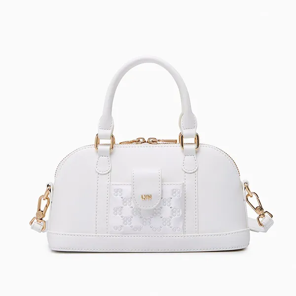 Túi Xách Nữ Lyn Marine Handle Handbags LL24CBF341 Màu Trắng
