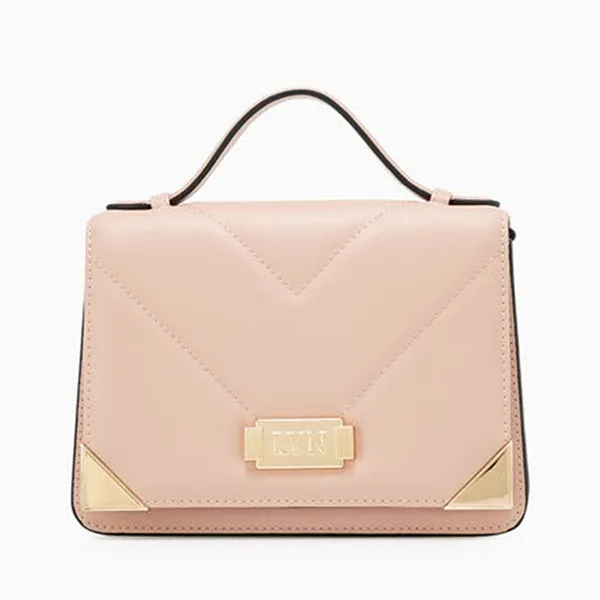 Túi Xách Nữ Lyn Roman Top Handle S Handbags LL24CBF130 Màu Hồng Phấn
