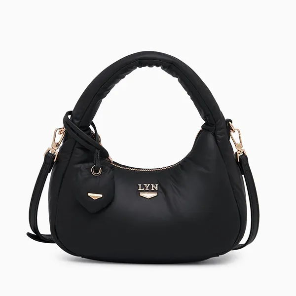 Túi Xách Nữ Lyn Roslyn24 Top Handle Handbags LL24CBF052 Màu Đen
