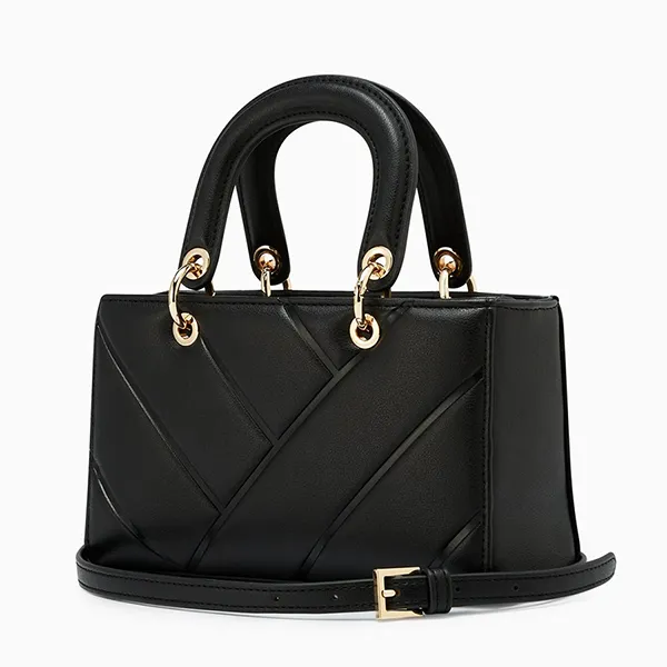 Túi Xách Nữ Lyn Varenna Top Handle S Handbags LL24CBF247 Black Màu Đen
