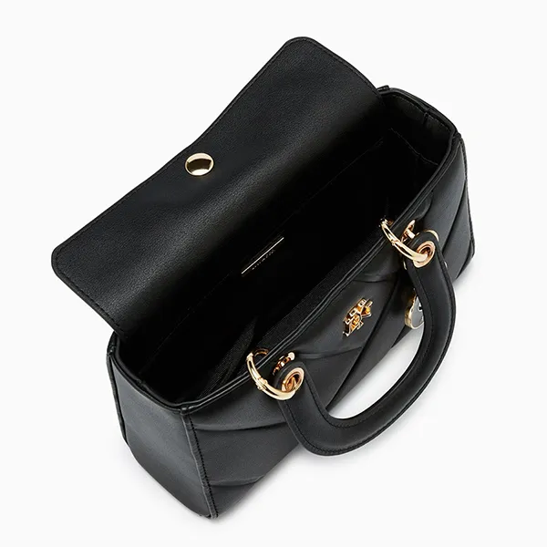 Túi Xách Nữ Lyn Varenna Top Handle S Handbags LL24CBF247 Black Màu Đen