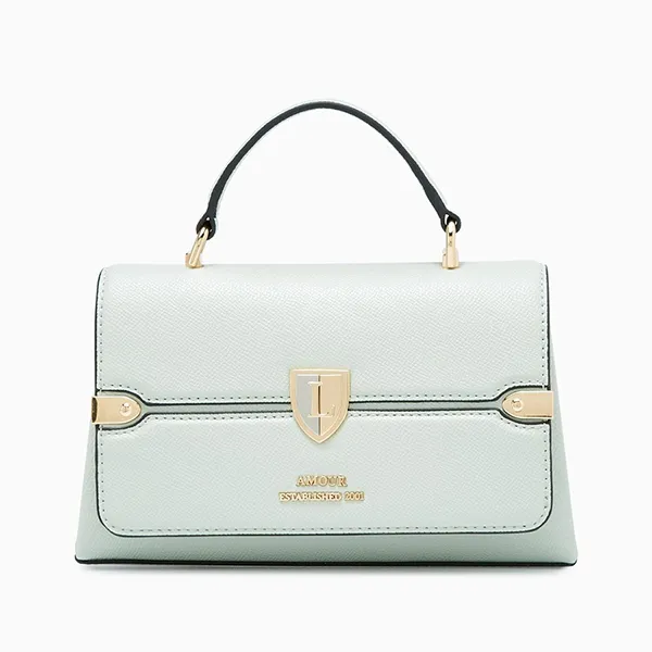 Túi Xách Nữ Lyn Vezio Top Handle Mini Handbags LL24CBF256 Green Màu Xanh