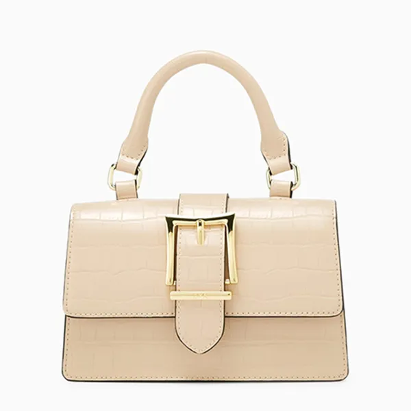 Túi Xách Nữ Lyn Vivienne Mini Top Handle Handbags LL24FBF105 Beige Màu Be