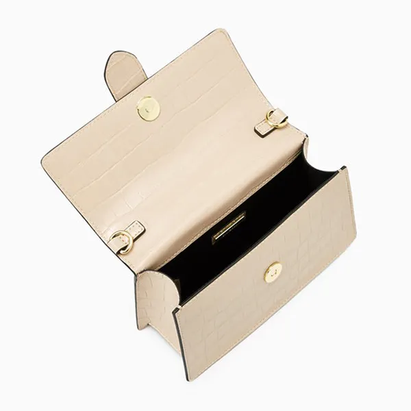 Túi Xách Nữ Lyn Vivienne Mini Top Handle Handbags LL24FBF105 Beige Màu Be
