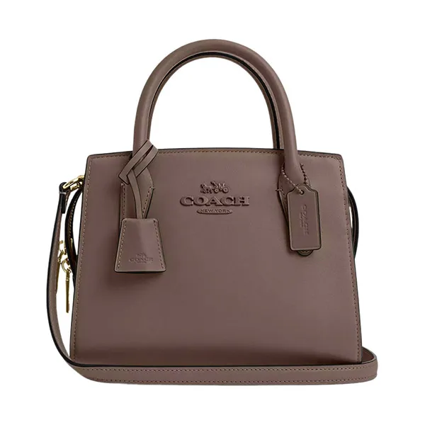 Túi Xách Tay Nữ Coach Andrea Carryall Handbag Bag CP081 Màu Nâu Đất