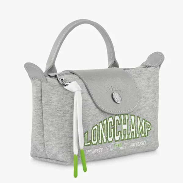 Túi Xách Tay Nữ Longchamp Le Pliage Collection Grey Màu Xám - Túi xách - Vua Hàng Hiệu