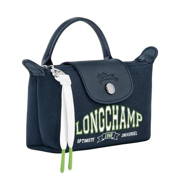 Túi Xách Tay Nữ Longchamp Le Pliage Collection Màu Xanh Navy - Túi xách - Vua Hàng Hiệu