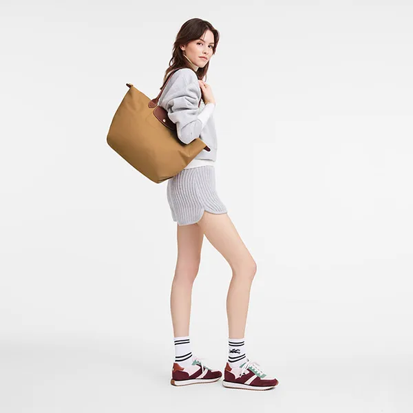 Túi Xách Tay Nữ Longchamp Le Pliage Original L Tote Bag Fawn Màu Vàng Nâu - Túi xách - Vua Hàng Hiệu