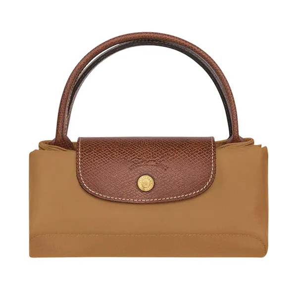 Túi Xách Tay Nữ Longchamp Le Pliage Original S Handbag L1621089P86 Fawn Màu Nâu - Túi xách - Vua Hàng Hiệu