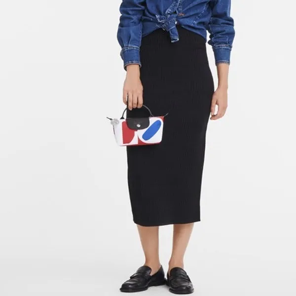 Túi Xách Tay Nữ Longchamp Robert Indiana Small Bag 34175BBA007 Phối Màu