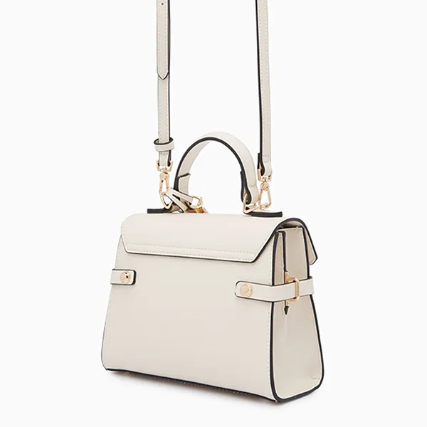 Túi Xách Tay Nữ Lyn Fineness Re-Edit S Handbags LL22WBF298 Màu Trắng - Túi xách - Vua Hàng Hiệu