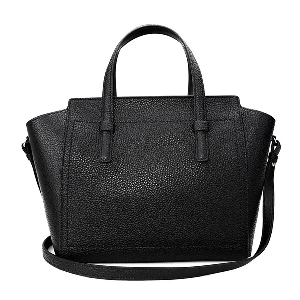 Túi Xách Tay Nữ Salvatore Ferragamo Gancini Handbag 2way Bordeaux Màu Đen - Túi xách - Vua Hàng Hiệu