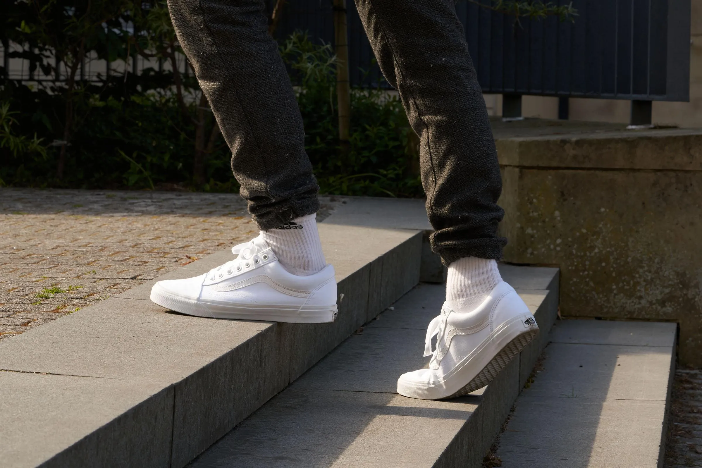 Giày Vans Old Skool trắng
