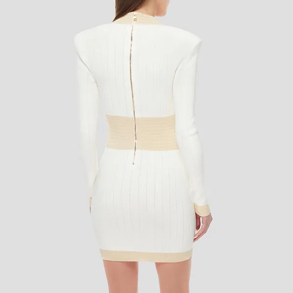 Váy Nữ Balmain In White AF1R8060KD74 Màu Trắng Size 38 - Thời trang - Vua Hàng Hiệu