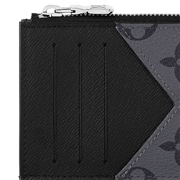 Ví Đựng Thẻ Louis Vuitton LV Coin Card Holder M69533 Màu Đen/Xám - Túi xách - Vua Hàng Hiệu