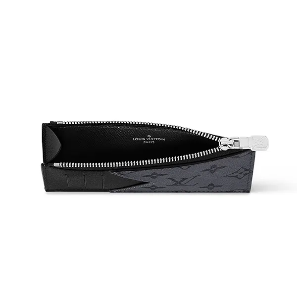 Ví Đựng Thẻ Louis Vuitton LV Coin Card Holder M69533 Màu Đen/Xám - Túi xách - Vua Hàng Hiệu