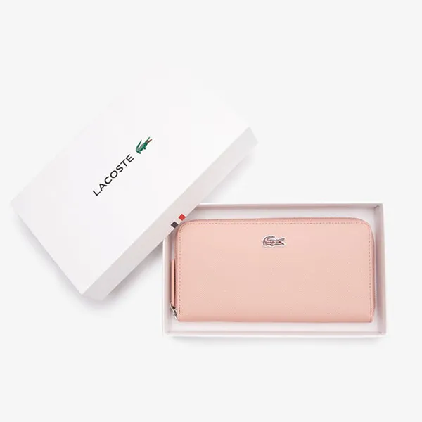 Ví Nữ Lacoste Women's Wallet NF2900PO J04 Màu Hồng