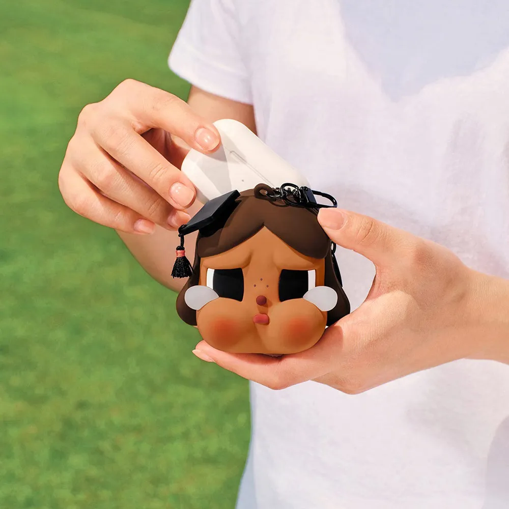 Vỏ Bọc Tai Nghe Pop Mart Crybaby Sunset Concert Series-Earphone Bag Màu Nâu - Phụ Kiện Công Nghệ - Vua Hàng Hiệu