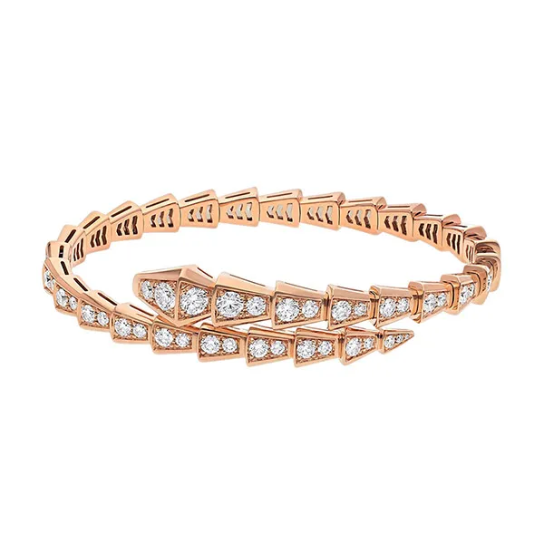 Vòng Đeo Tay Nữ Jewery Luxury Serpenti Viper Bracelet Màu Vàng Hồng - Trang sức - Vua Hàng Hiệu