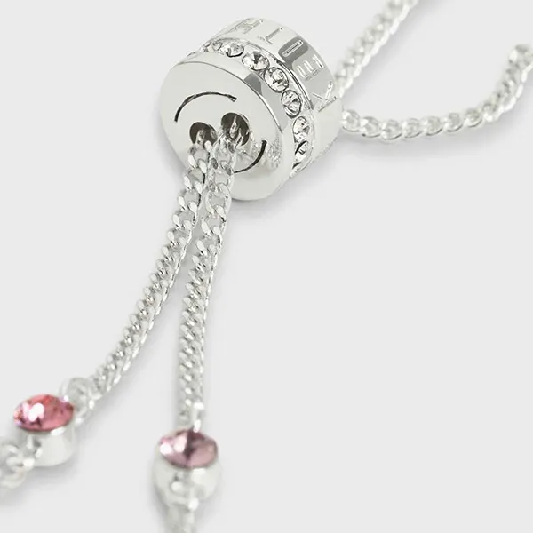 Vòng Đeo Tay Nữ Charles & Keith CNK Oceana Crystal Bracelet Silver CK5-12120398 Màu Bạc