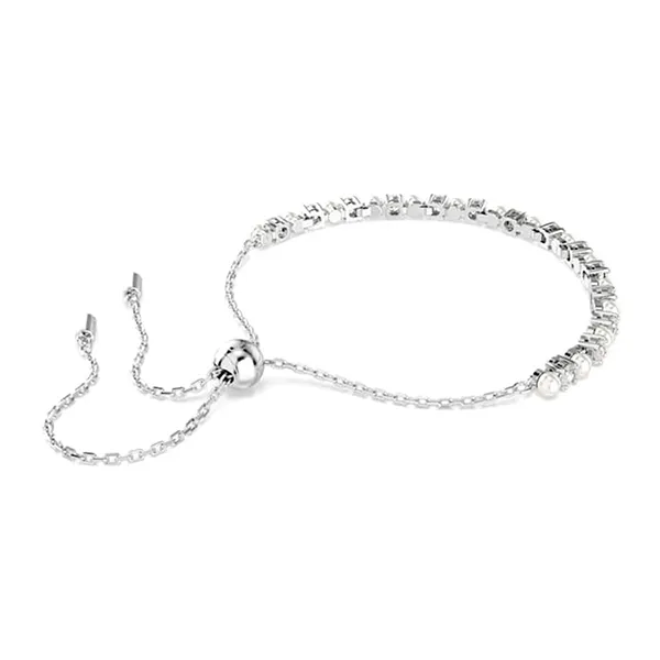 Vòng Đeo Tay Nữ Swarovski Matrix Pearl Bracelet 5701605 Màu Bạc Trắng