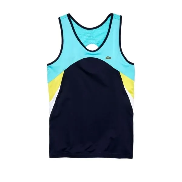 Áo Ba Lỗ Nữ Lacoste Pickleball Sport Breathable Stretch Tennis Tank Top TF5205-00 Phối Màu - Pickleball - Vua Hàng Hiệu