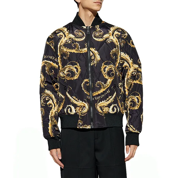 Áo Bomber Nam Versace Jeans Couture Black Reversible Jacket 77GASD07 CQD54 G89 Màu Đen Vàng Size 46 - Thời trang - Vua Hàng Hiệu
