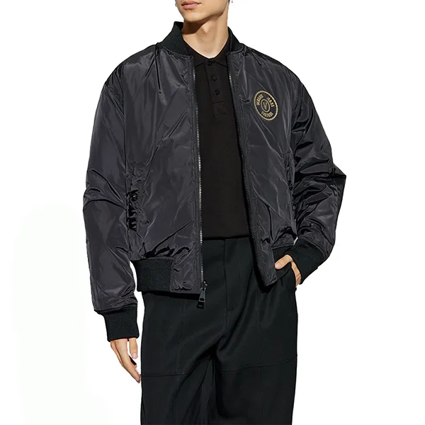 Áo Bomber Nam Versace Jeans Couture Black Reversible Jacket 77GASD07 CQD54 G89 Màu Đen Vàng Size 46 - Thời trang - Vua Hàng Hiệu