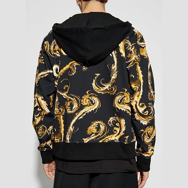 Áo Hoodie Nam Versace Jeans Couture 77GAI3Z1FS161 G89 Màu Đen Size S - Thời trang - Vua Hàng Hiệu