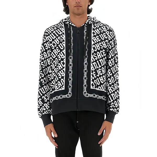 Áo Hoodie Nam Versace Jeans Couture 77GAIE08 CF20E L01 Màu Trắng Size S