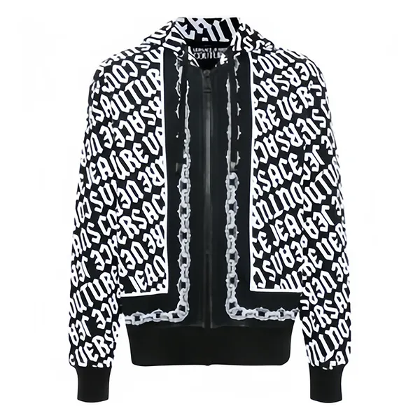 Áo Hoodie Nam Versace Jeans Couture 77GAIE08 CF20E L01 Màu Trắng Size S