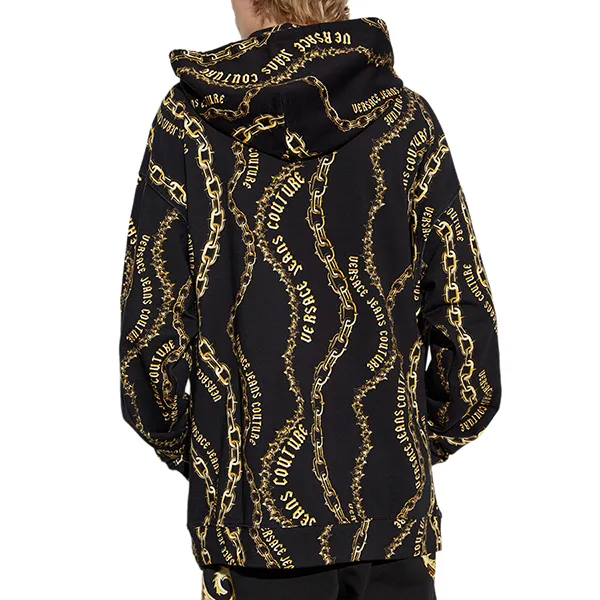 Áo Hoodie Nam Versace Jeans Couture Sweatshirt 77GAI3L0 FS160 G89 Màu Đen Size XS - Thời trang - Vua Hàng Hiệu