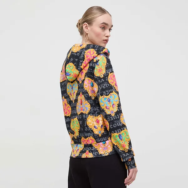Áo Hoodie Nữ Versace Jeans Couture Sweatshirt 76HAI306 FS149 G89 Phối Màu Size L - Thời trang - Vua Hàng Hiệu