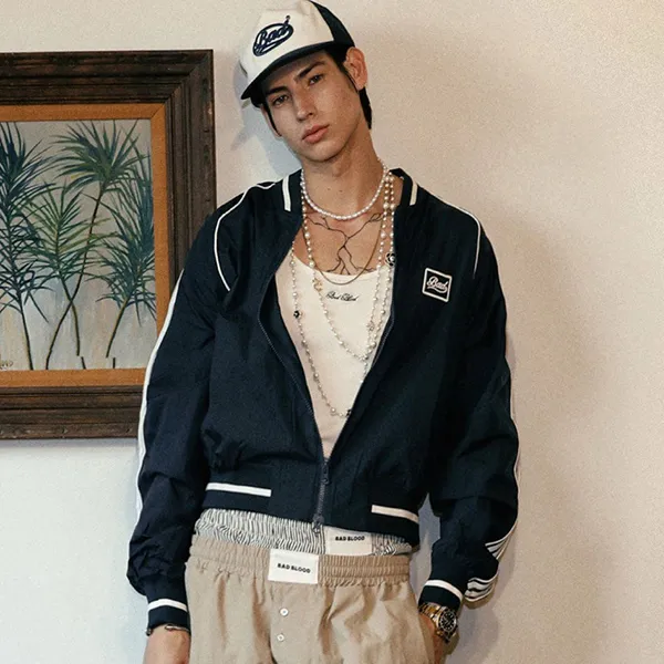 Áo Khoác Badblood Billy SS Track Jacket Navy Màu Xanh Navy Size S - Thời trang - Vua Hàng Hiệu