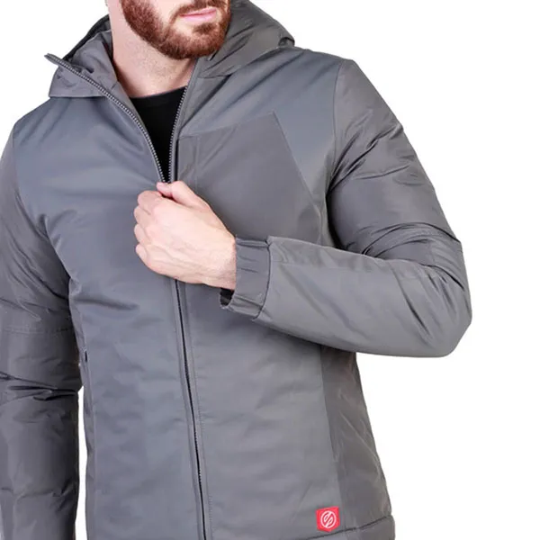 Áo Khoác Nam Sparco Men's Slim Fit Jacket GRENWOOD_GREY Màu Xám Size M - Thời trang - Vua Hàng Hiệu