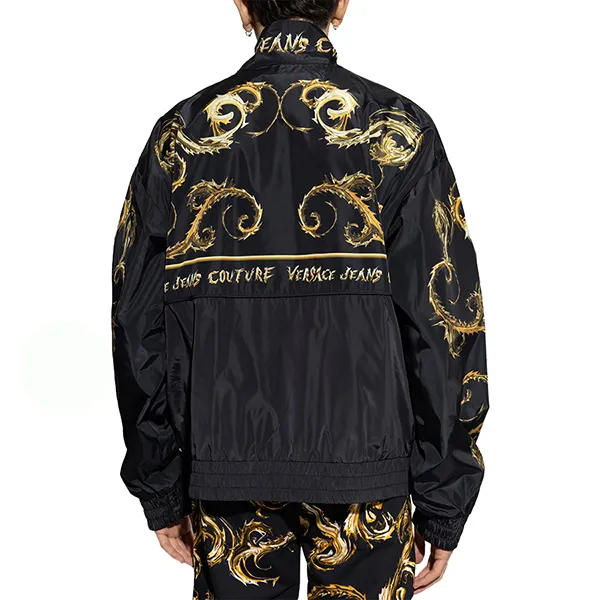 Áo Khoác Nam Versace Jeans Couture Black Jacket With Logo 77GASD07 CQD54 G89 Màu Đen Vàng Size 46 - Thời trang - Vua Hàng Hiệu