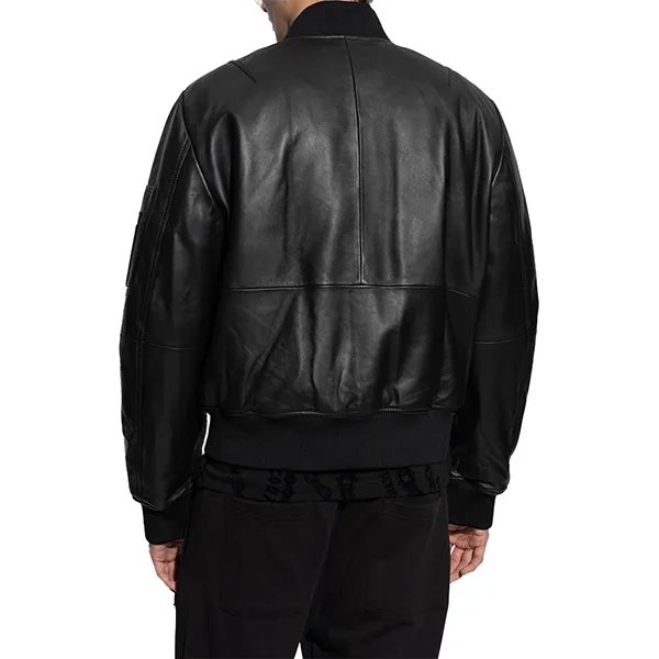 Áo Khoác Nam Versace Jeans Couture Black Jacket With Logo 77GAVP06 CPPS3 G89 Màu Đen Size 44