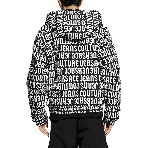 Áo Khoác Nam Versace Jeans Couture Black Reversible Jacket With Logo 77GAUD16 CQD53 L01 Màu Đen Trắng Size 44 - Thời trang - Vua Hàng Hiệu