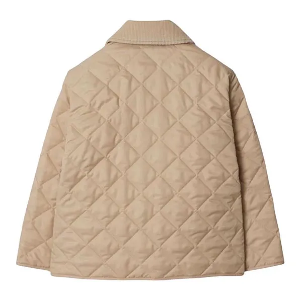 Áo Khoác Nữ Burberry In Beige8092457 1003 Màu Be Size 14Y