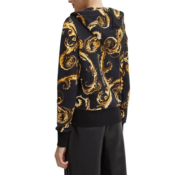 Áo Khoác Nữ Versace Couture Dames Vest Zwart 77HAI306 FS171 G89 Màu Đen Họa Tiết Size XS