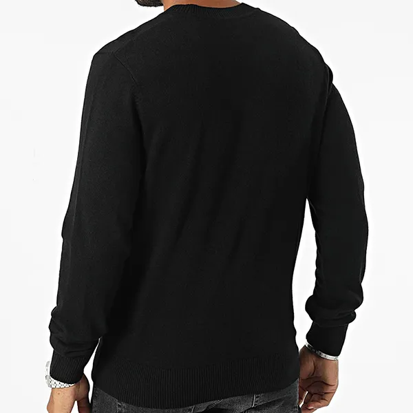 Áo Len Nam Versace Jeans Couture Jacquard Logo Sweater 77GAFM01-CMH80 Black Màu Đen Size S - Thời trang - Vua Hàng Hiệu