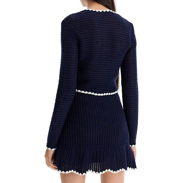 Áo Len Nữ Self-Portrait In Navy PF24131JBLNAVY Màu Xanh Navy Size S