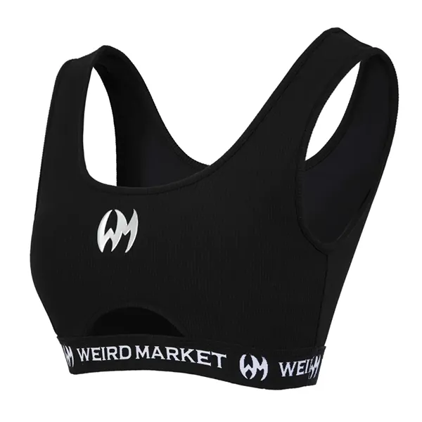 Áo Ba Lỗ Nữ Weird Market Moonless Night Pickleball Top Màu Đen Size S