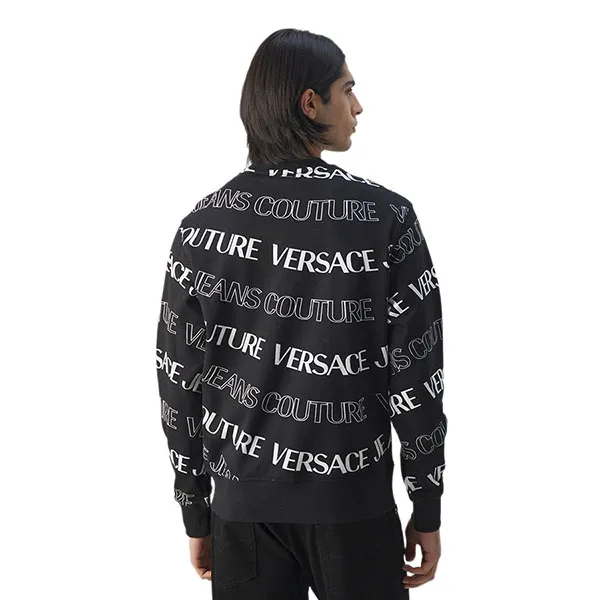 Áo Nỉ Sweater Nam Versace Jeans Couture 76GAI3R0 FS129 899 Màu Đen Size S