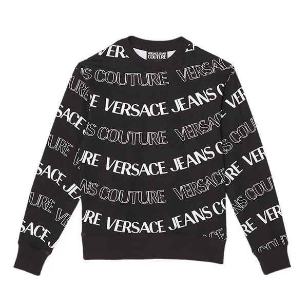 Áo Nỉ Sweater Nam Versace Jeans Couture 76GAI3R0 FS129 899 Màu Đen Size S