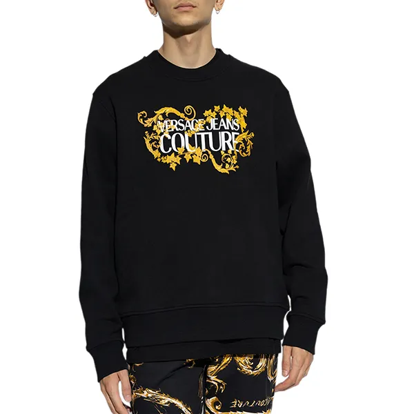 Áo Nỉ Sweater Nam Versace Jeans Couture 77GAIE05 CF02E G89 Màu Đen Size XS - Thời trang - Vua Hàng Hiệu
