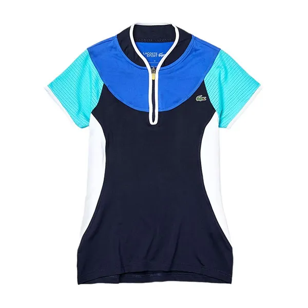 Áo Phông Nữ Lacoste Women's Sport Pickleball PF5187L PF7 Màu Xanh Size 36 - Pickleball - Vua Hàng Hiệu