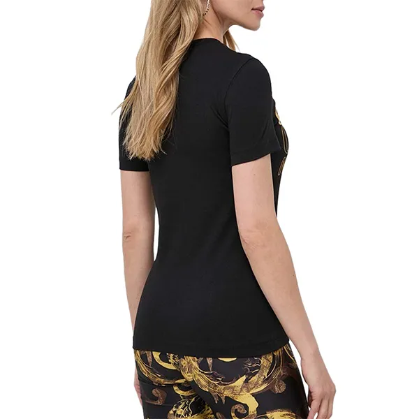 Áo Phông Nữ Versace Jeans Couture Dames Tshirt 76HAHC00 CJ02C G89 Màu Đen Size XS - Thời trang - Vua Hàng Hiệu